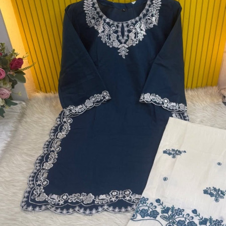 Pakistani Inspired Aarong Cotton 2-Piece Set (A-101)